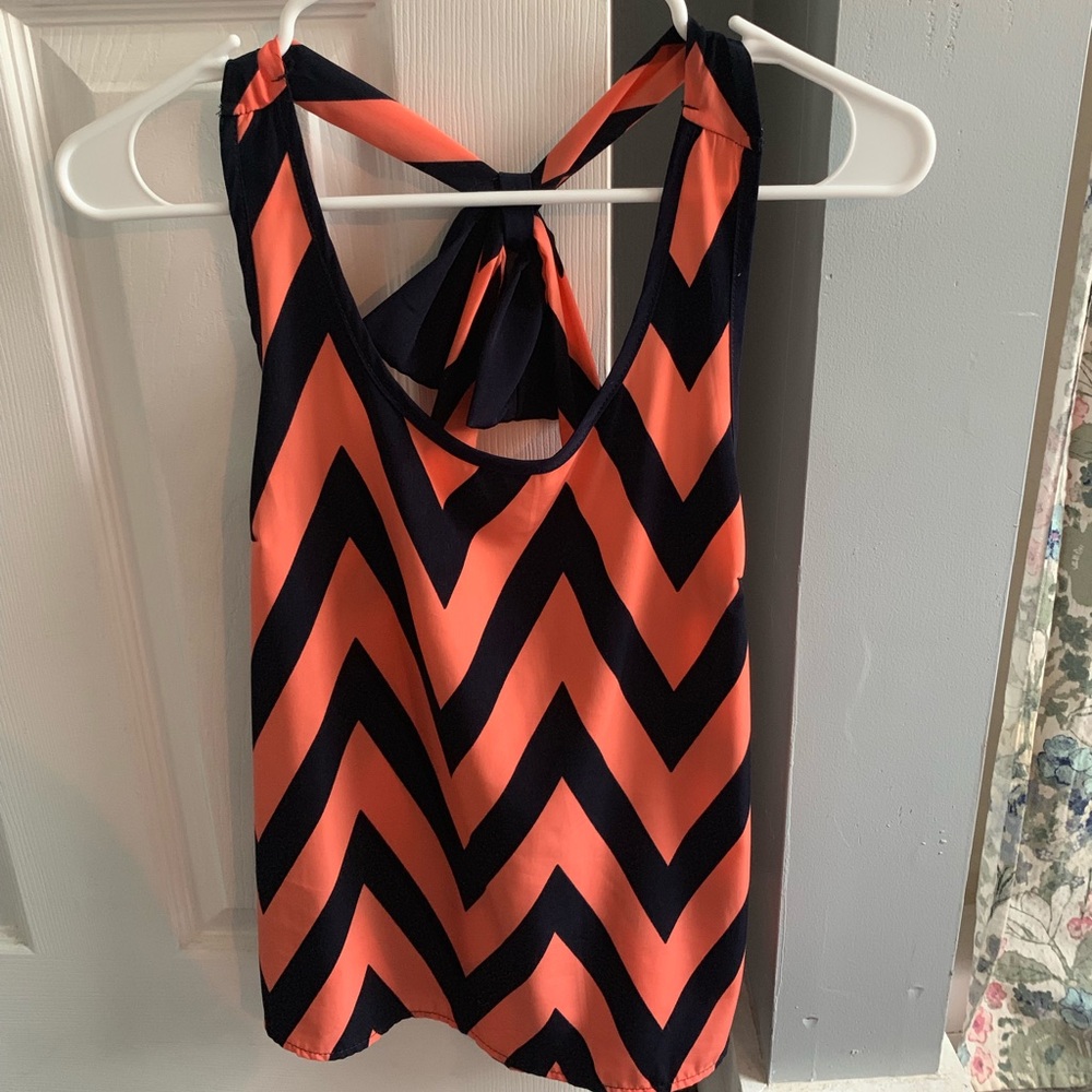 Charlotte Russe chevron tank